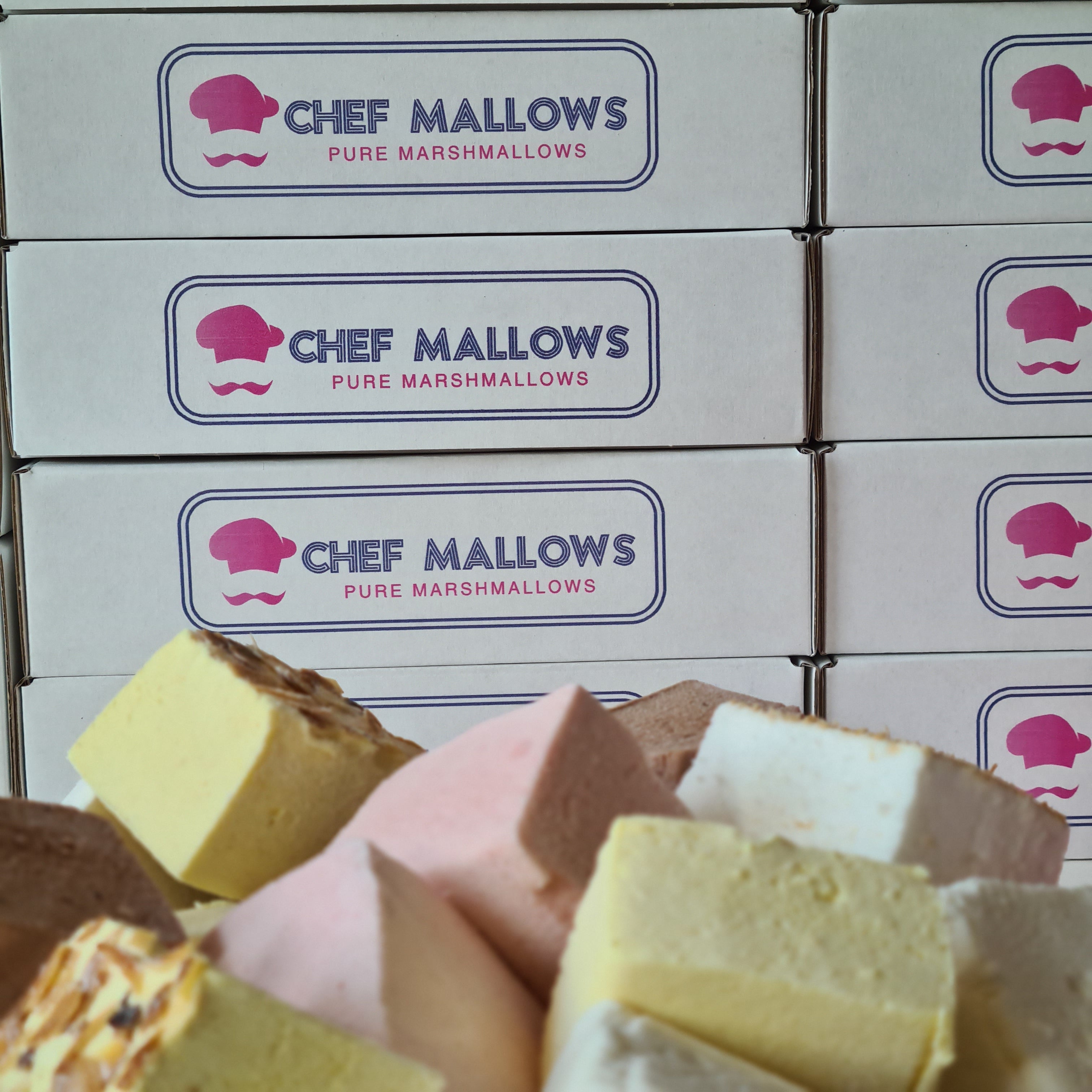 Onze marshmallows zijn ook beschikbaar voor feestjes en partijen!